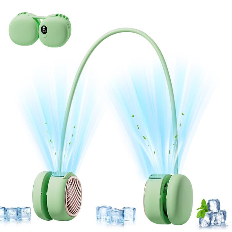 JOYYE Portable Handheld Turbo Fan, Portable Cooling Fan Adjustable 1-100 Speed, Rechargeable for Outdoor, Summer Travel, Working, Camping, Cordless