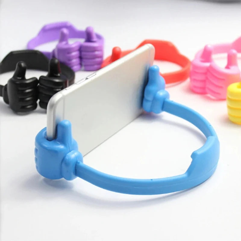 Thumbs up Cell Phone Stand Holder Lazy Desk  Flexible Tablet Smartphone Stand Holder for Iphone Samsung Xiaomi Huawei