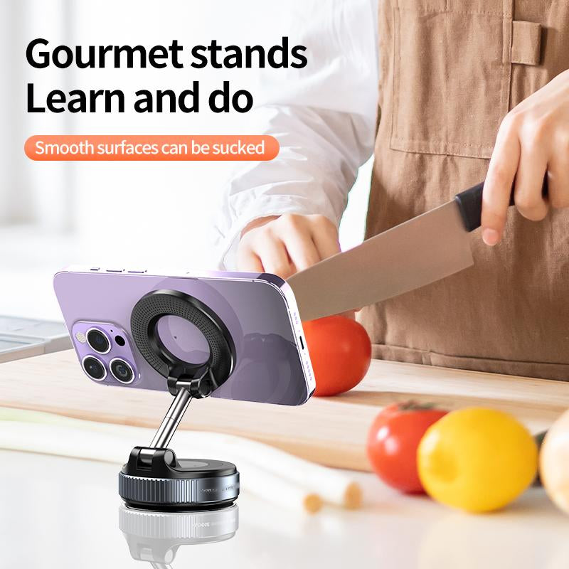 Magsafe 360° Adjustable Car Magnetic Phone Holder for Iphone 16 Pro Max 15 14 13 12 plus Car Phone Holder Manual Vacuum Adsorption