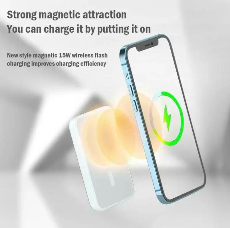 2In1 10000Mah Magnetic Wirelesspower Bank for Apple Watch,10000Mah PD15W Fast Chargingportable Charger for Iphone16/15/14/13 Series