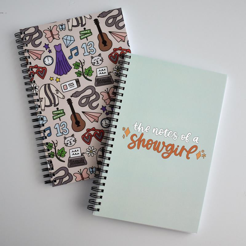Notes of a Showgirl Notebook