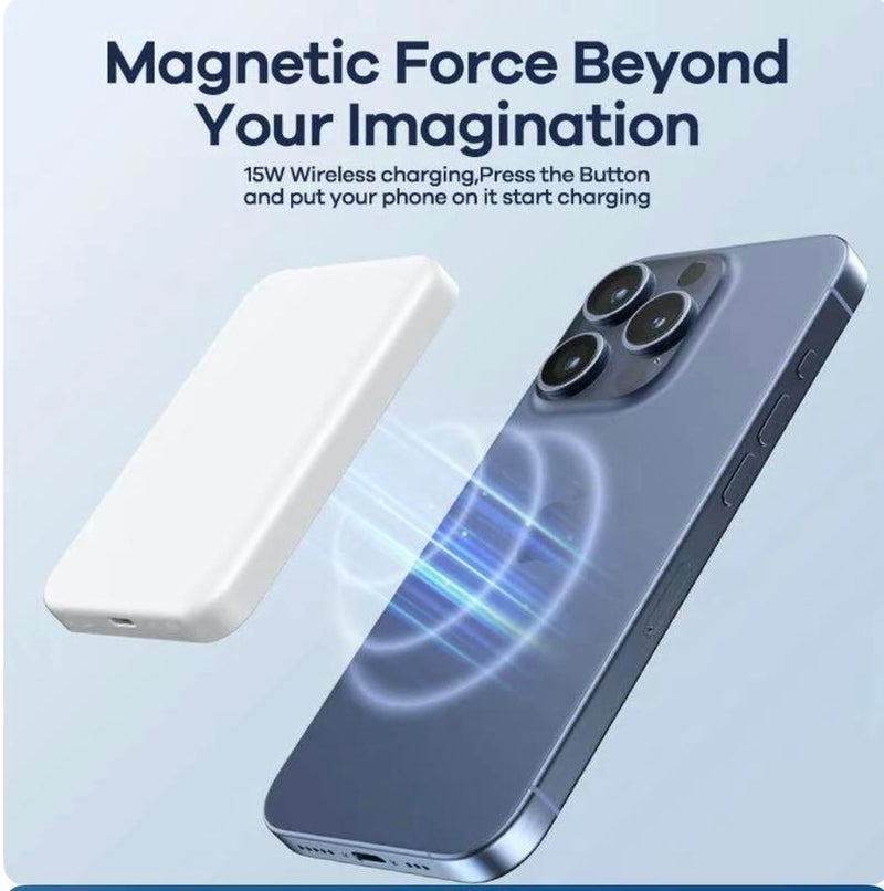 2In1 10000Mah Magnetic Wirelesspower Bank for Apple Watch,10000Mah PD15W Fast Chargingportable Charger for Iphone16/15/14/13 Series